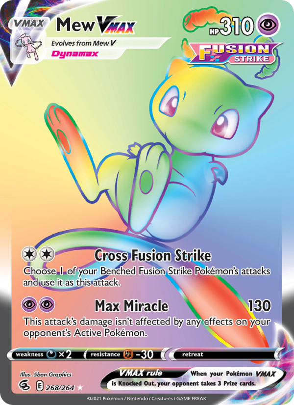 Mew VMAX - Pokémon TCG Card
