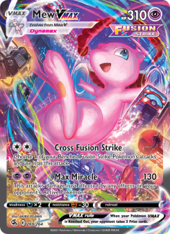 Mew VMAX - pokemon TCG Card