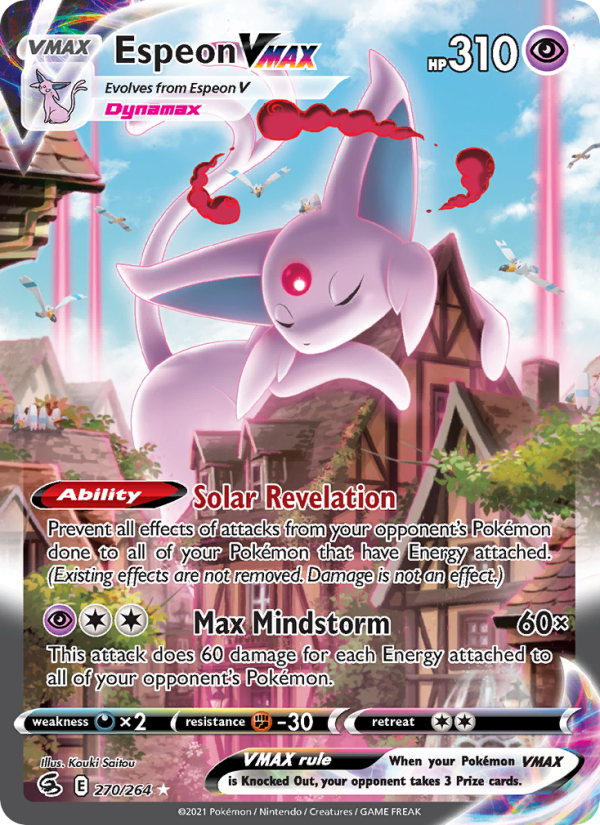 Espeon VMAX - Pokémon TCG Card