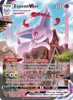 Espeon VMAX - pokemon TCG Card