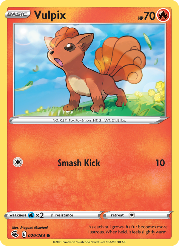 Vulpix - Pokémon TCG Card