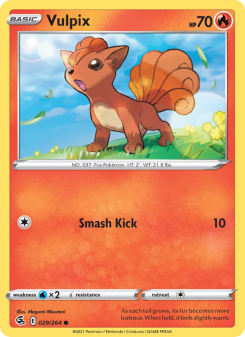 Vulpix - pokemon TCG Card