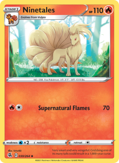 Ninetales - pokemon TCG Card