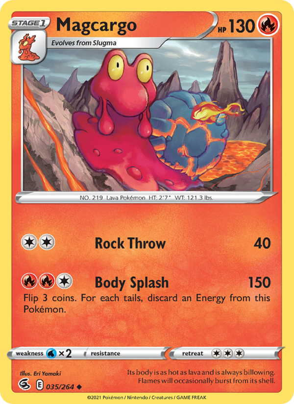 Magcargo - Pokémon TCG Card