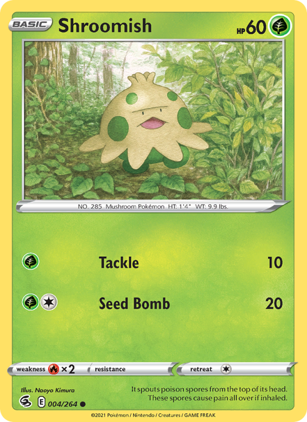 Shroomish - Pokémon TCG Card