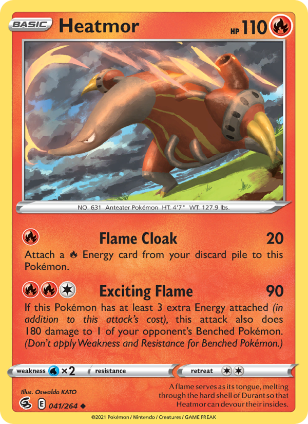 Heatmor - Pokémon TCG Card