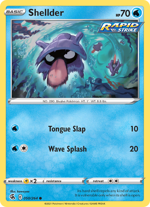 Shellder - Pokémon TCG Card