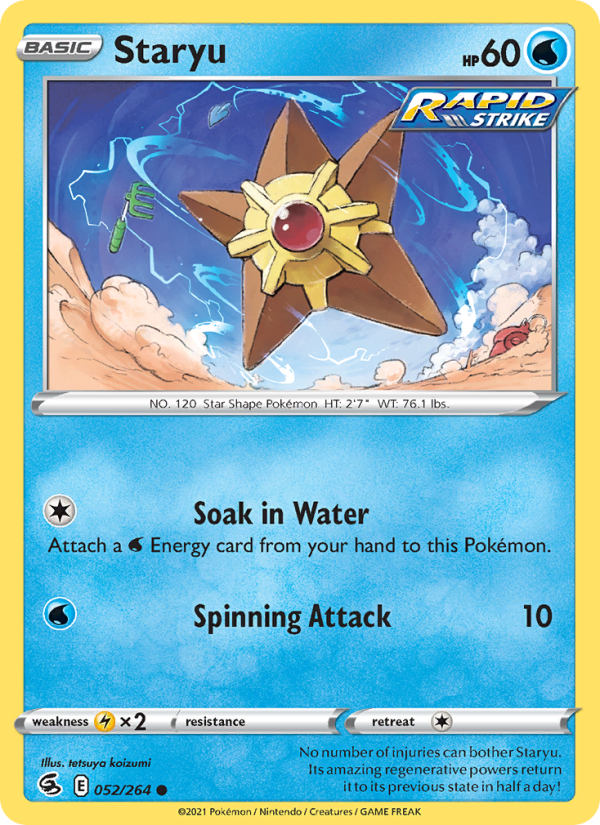 Staryu - Pokémon TCG Card