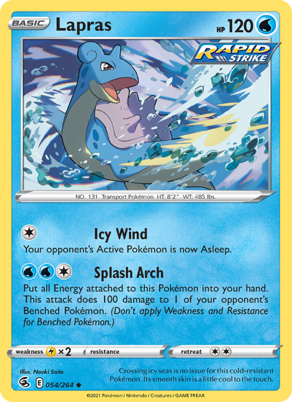 Lapras - Pokémon TCG Card