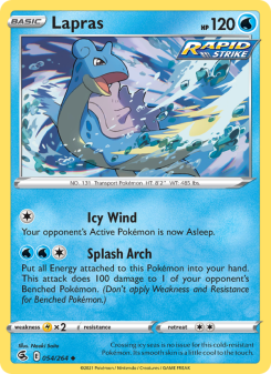 Lapras - pokemon TCG Card