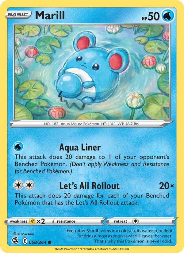 Marill - Pokémon TCG Card