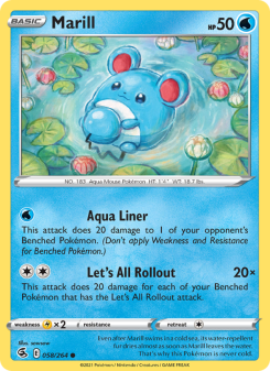 Marill - pokemon TCG Card