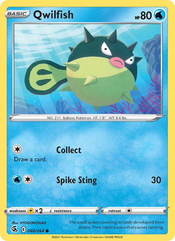 Qwilfish - Pokémon TCG Card