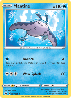 Mantine - pokemon TCG Card