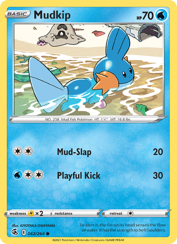 Mudkip - Pokémon TCG Card