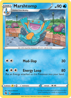 Marshtomp - pokemon TCG Card