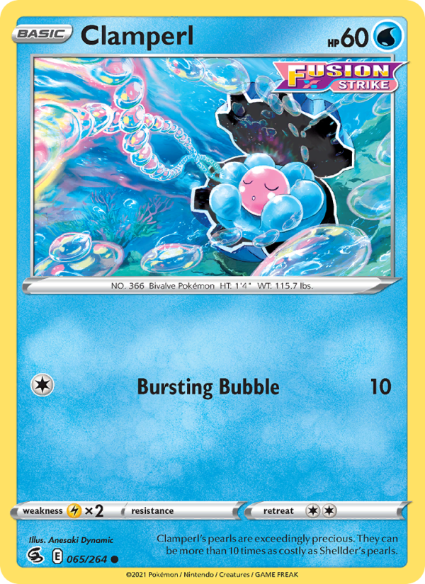 Clamperl - Pokémon TCG Card