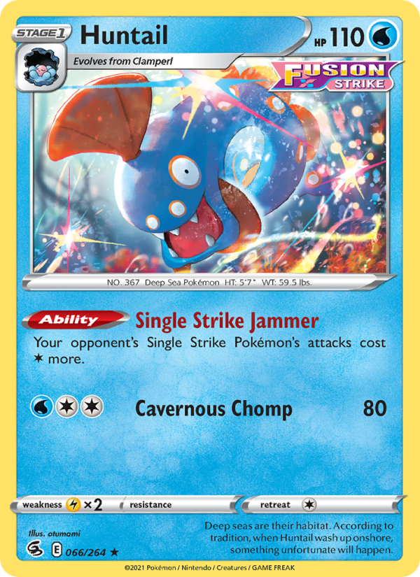 Huntail - Pokémon TCG Card