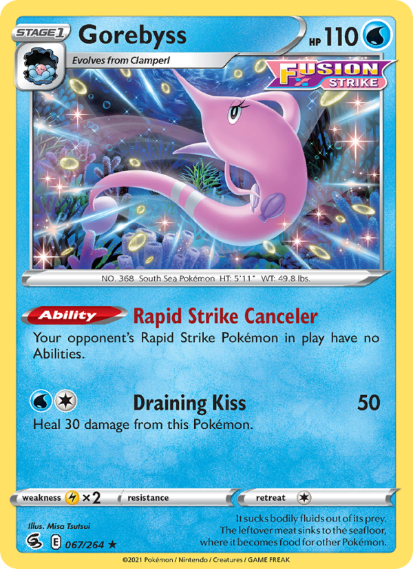 Gorebyss - Pokémon TCG Card