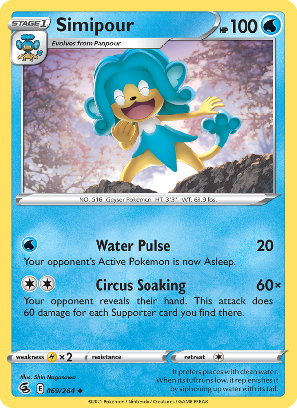 Simipour - Pokémon TCG Card