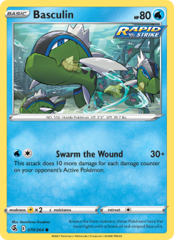 Basculin - pokemon TCG Card