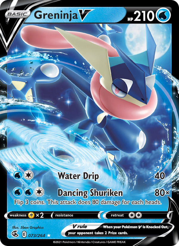 Greninja V - Pokémon TCG Card