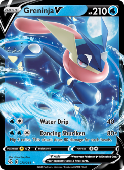 Greninja V - pokemon TCG Card