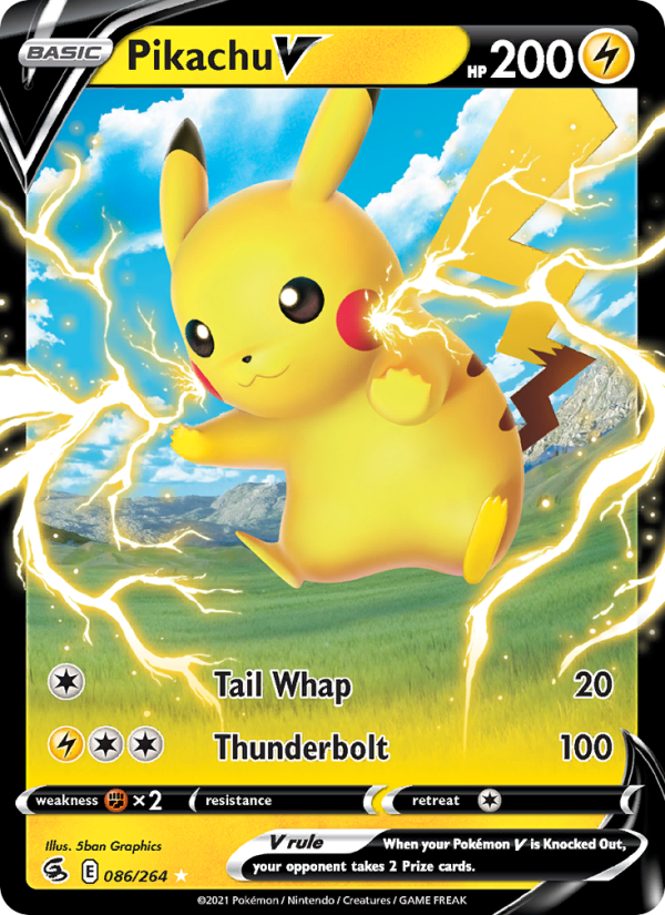 Pikachu V - Pokémon TCG Card