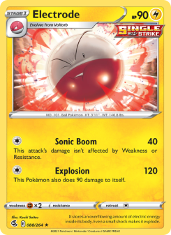 Electrode - pokemon TCG Card