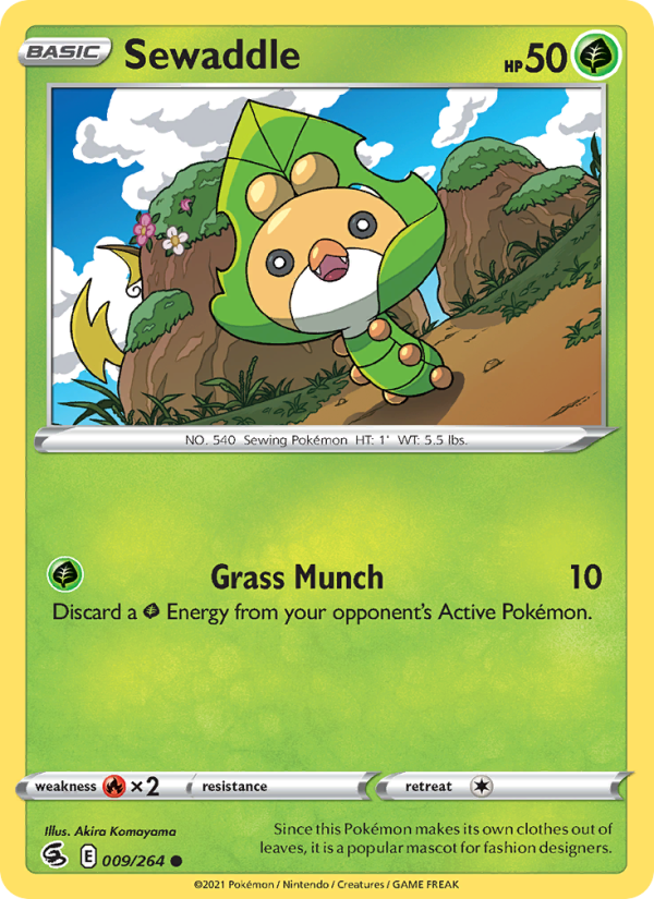 Sewaddle - Pokémon TCG Card