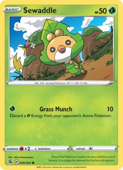 Sewaddle - pokemon TCG Card