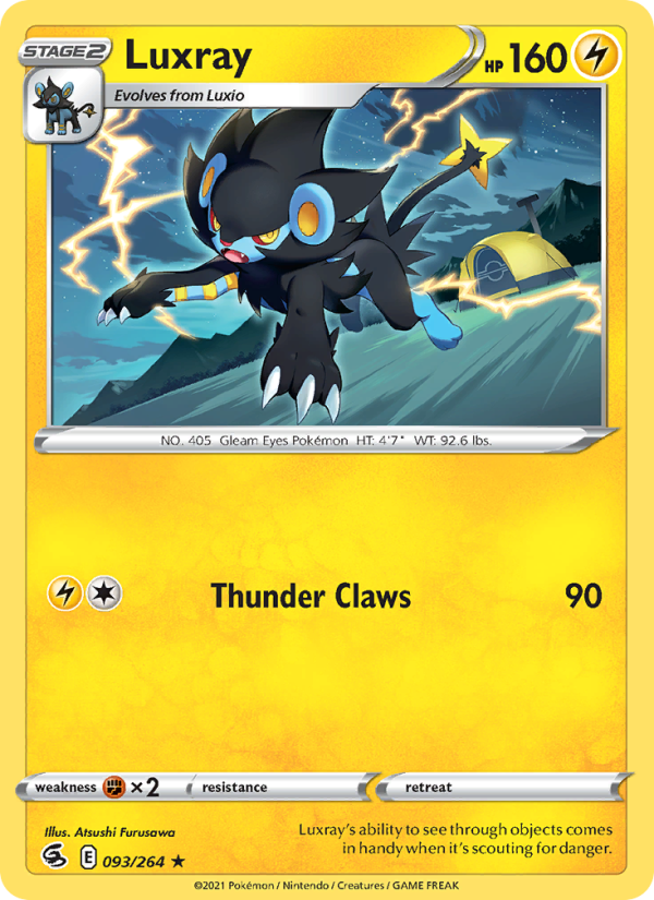Luxray - Pokémon TCG Card