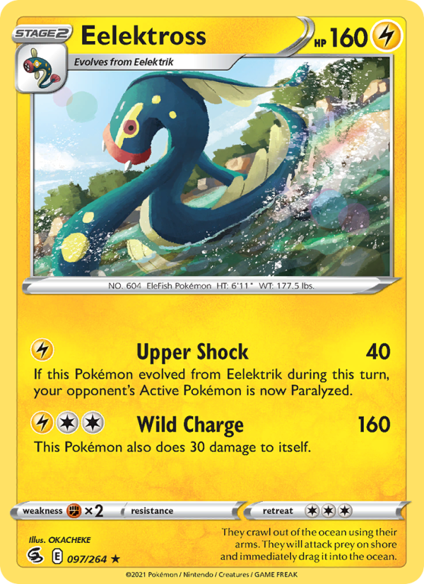 Eelektross - Pokémon TCG Card
