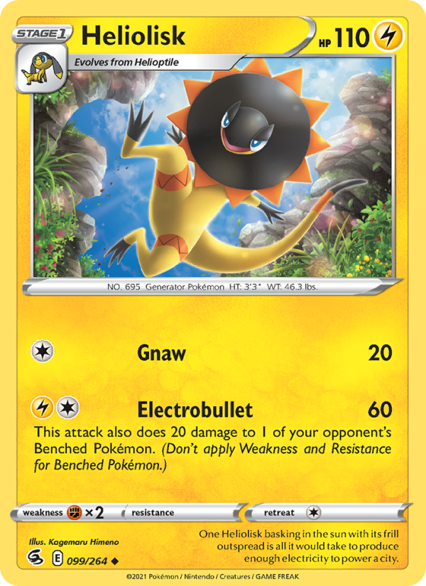 Heliolisk - Pokémon TCG Card