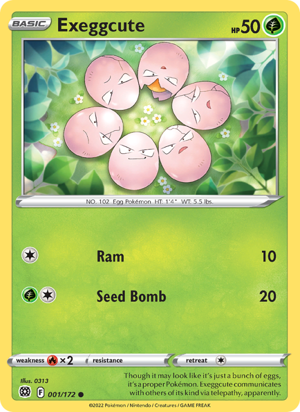 Exeggcute - Pokémon TCG Card