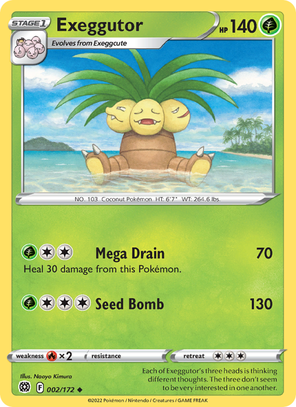Exeggutor - Pokémon TCG Card