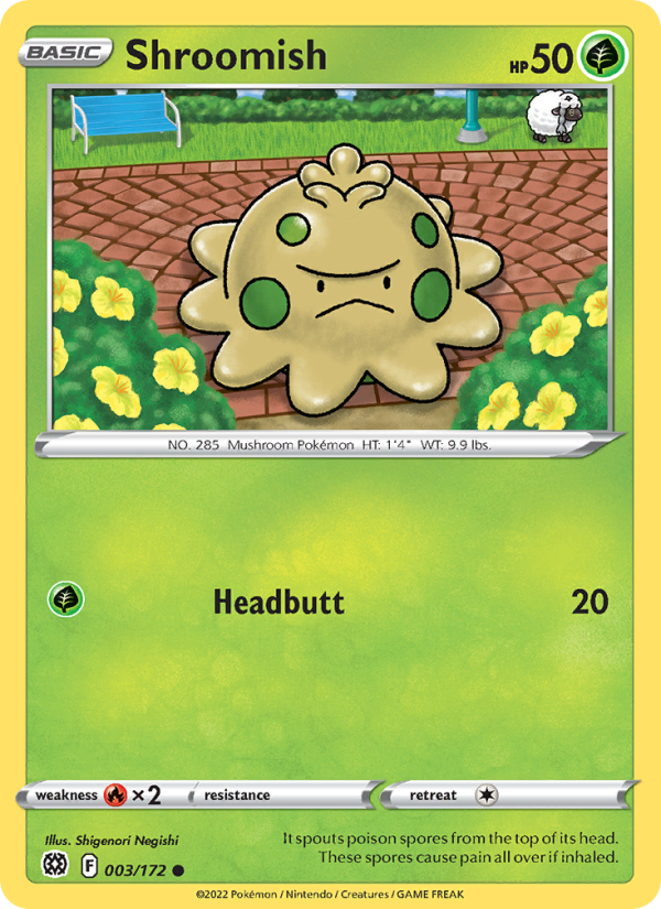 Shroomish - Pokémon TCG Card