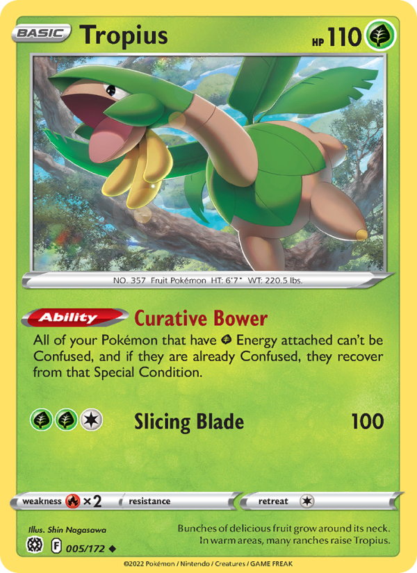 Tropius - Pokémon TCG Card