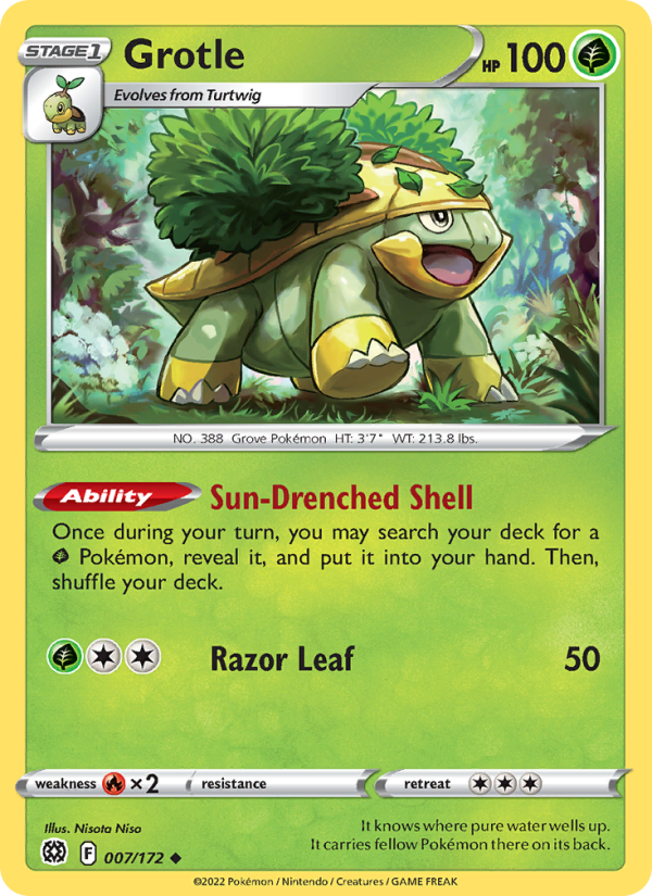 Grotle - Pokémon TCG Card