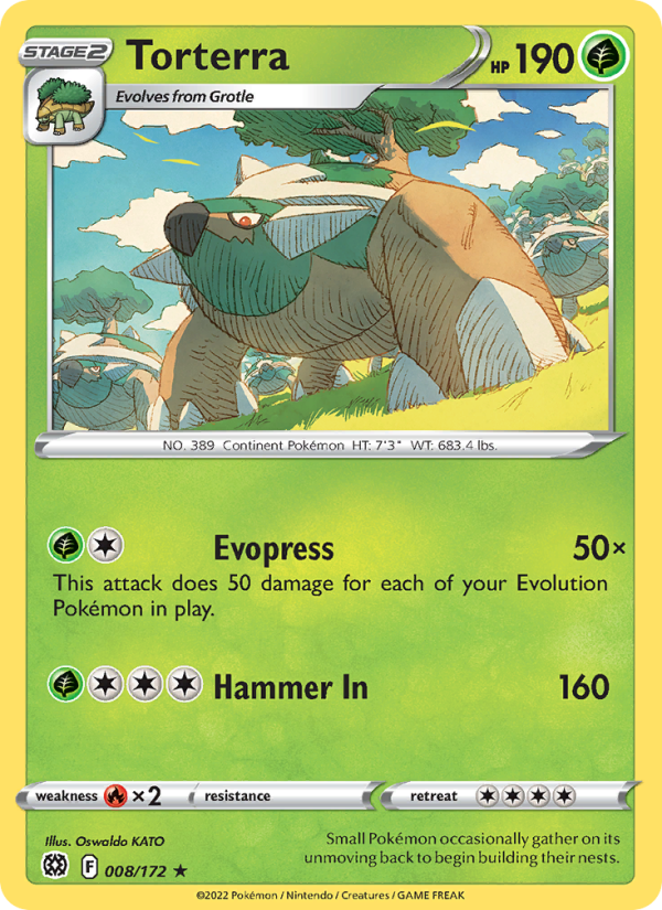 Torterra - Pokémon TCG Card
