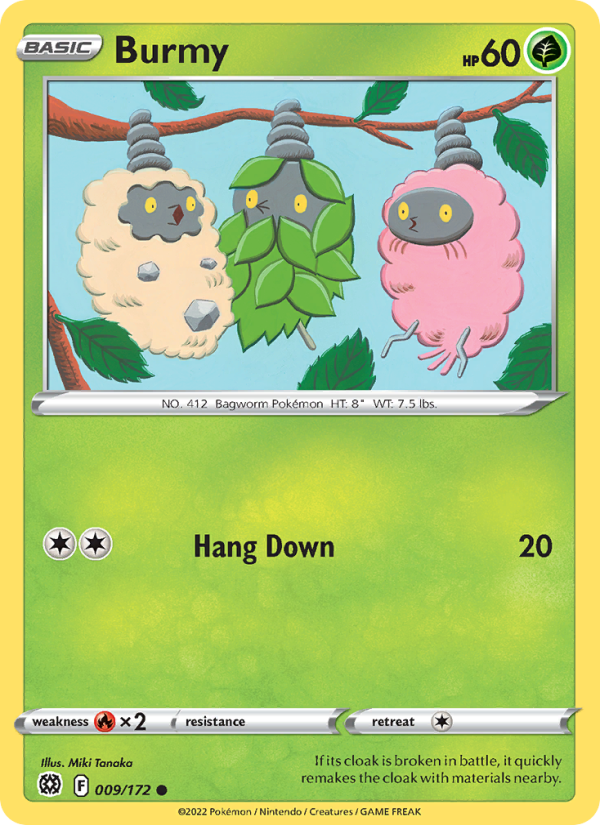 Burmy - Pokémon TCG Card