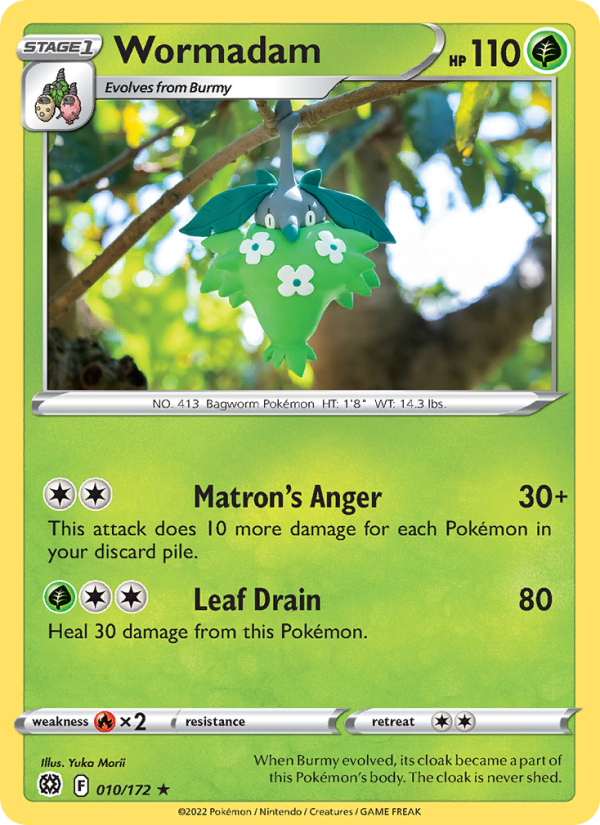 Wormadam - Pokémon TCG Card