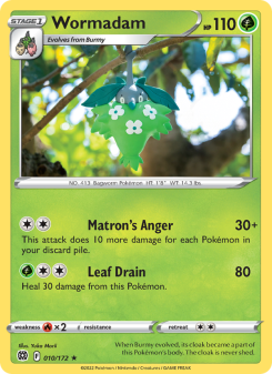 Wormadam - pokemon TCG Card