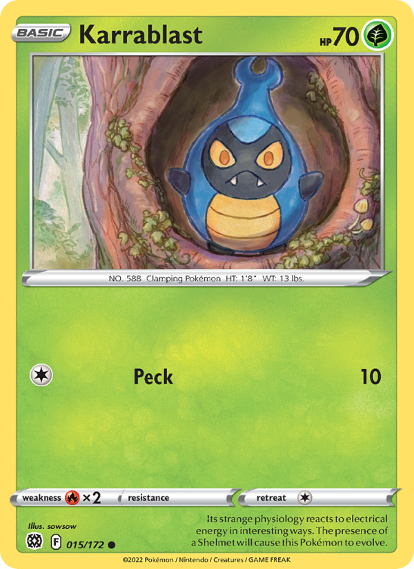 Karrablast - Pokémon TCG Card