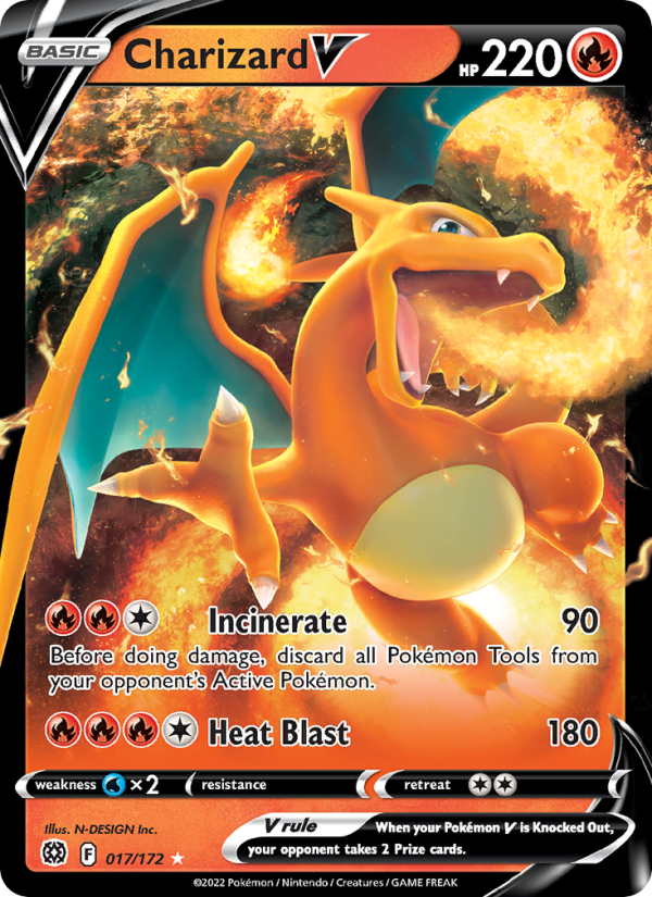Charizard V - Pokémon TCG Card
