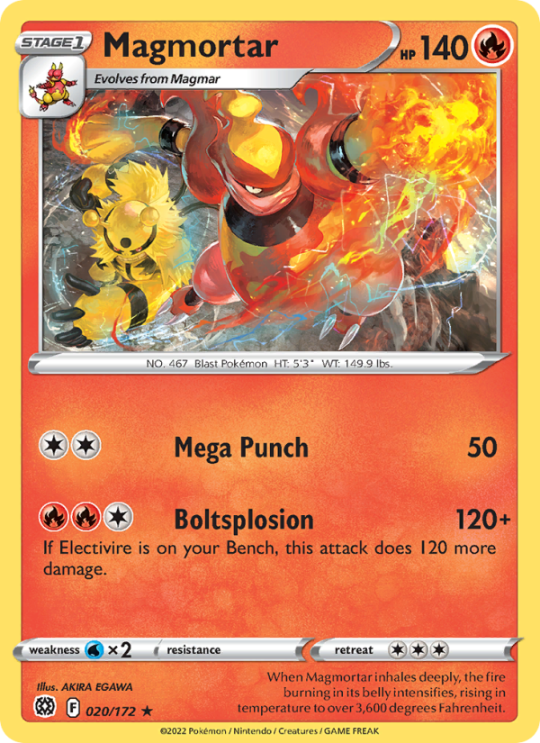 Magmortar - Pokémon TCG Card