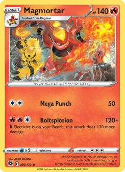 Magmortar - pokemon TCG Card