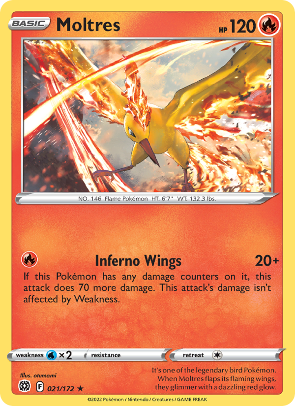 Moltres - Pokémon TCG Card