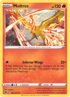Moltres - pokemon TCG Card