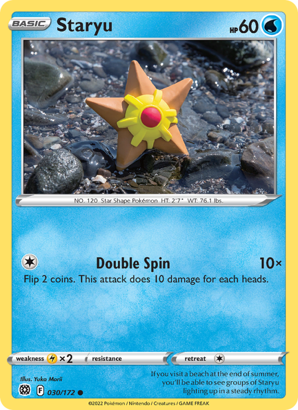 Staryu - Pokémon TCG Card